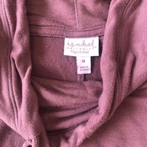 Isabel Maternity Cowl Neck Sweatshirt